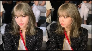 Lisa at Mens Paris Fashion Show for CELINE