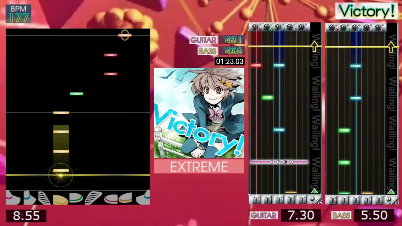 GITADORA / Victory! - EXTREME (GuitarFreaks XG2 & DrumMania XG2)