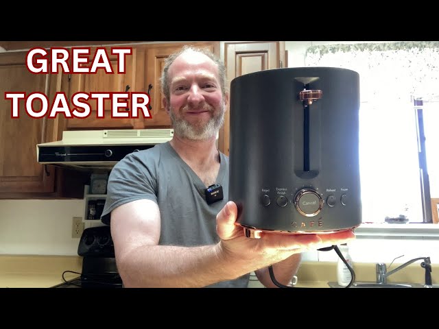 GE Cafe Express Finish Matte Black 2-Slice Toaster + Reviews