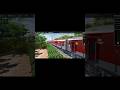 WAP7 LHB RED TRAIN CROSSING IN RAIL STATION | Railworks
