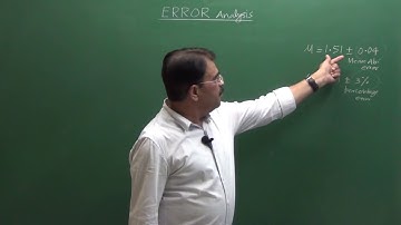 General Physics ( Error Analysis ) Vivek Phalke PHYSICS