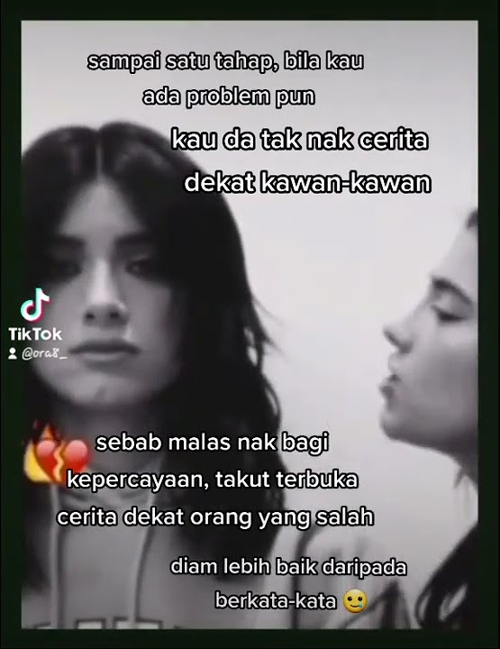 Diam lebih baik dari berkata-kata