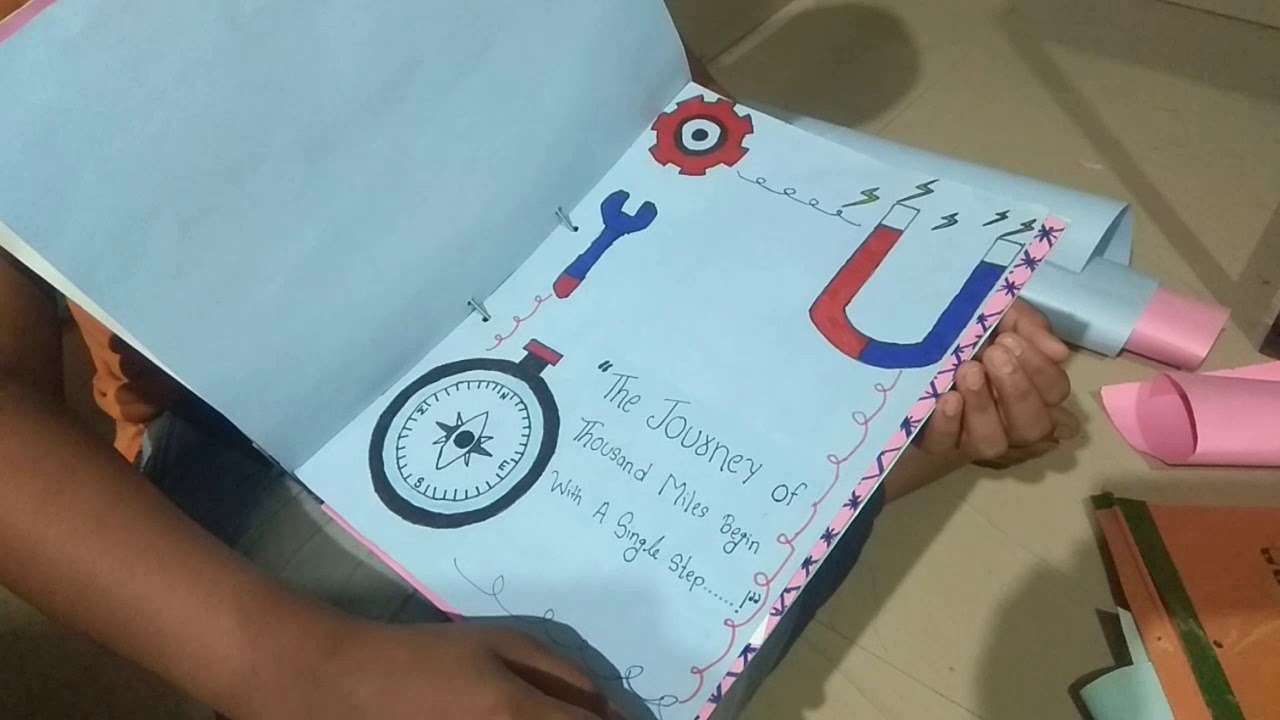 simple science portfolio for class 9 students YouTube