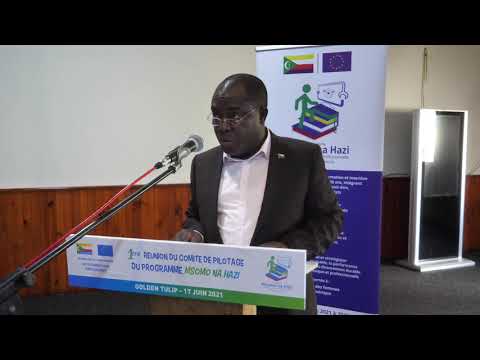 Closing Speech : PROGRAMME MSOMO NA HAZI par le Ministre des Finances & Ordonnateur National du FED