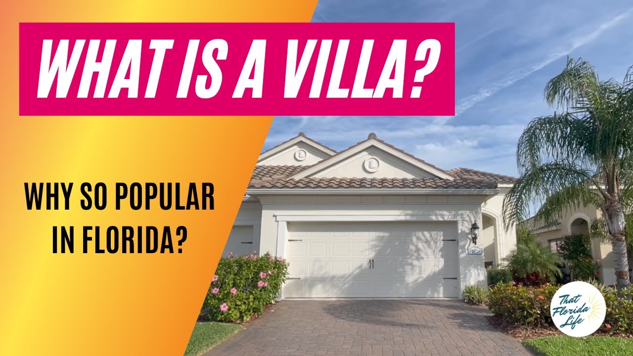 What's a Villa & Where to Find Villas for Sale in Venice Florida and