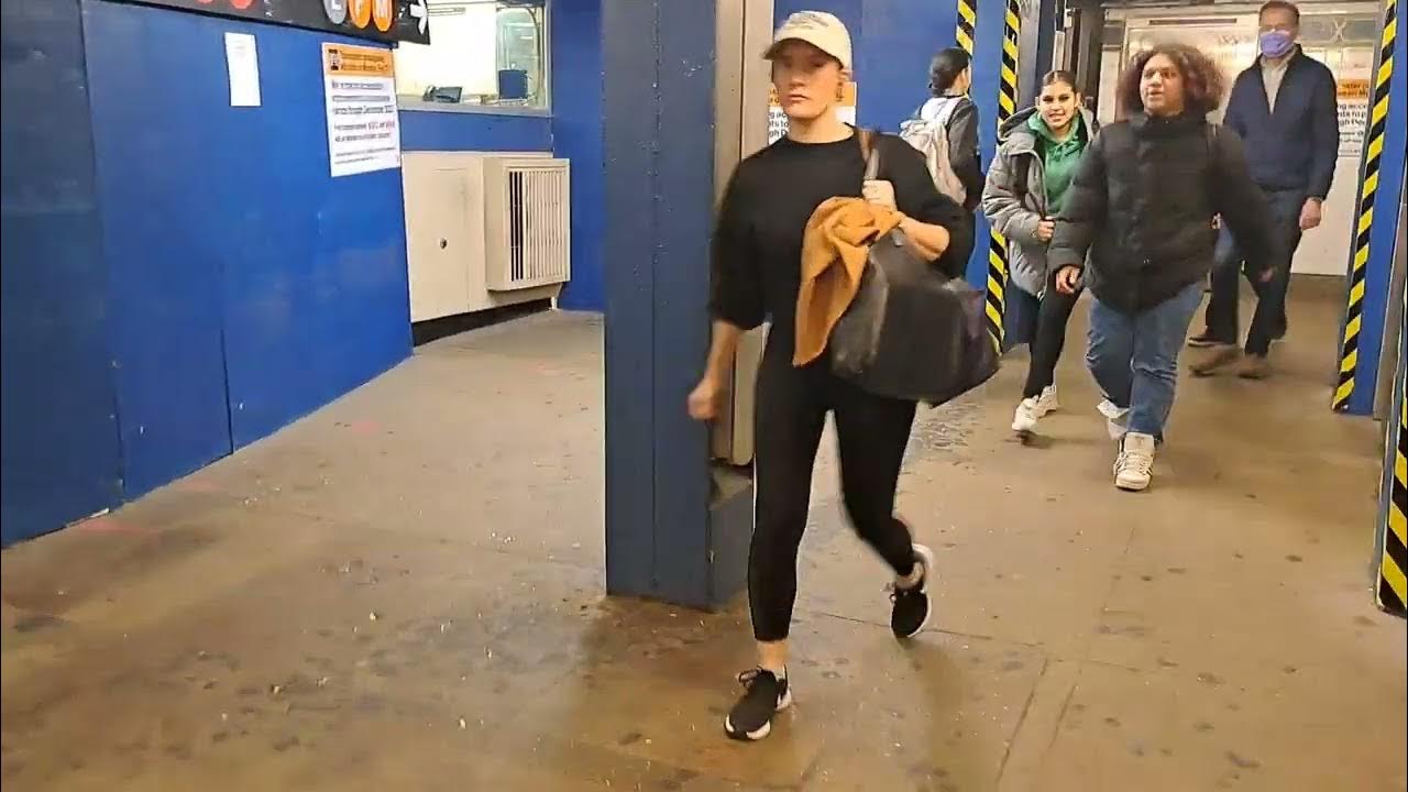 MTA 14 St passageway before closures YouTube