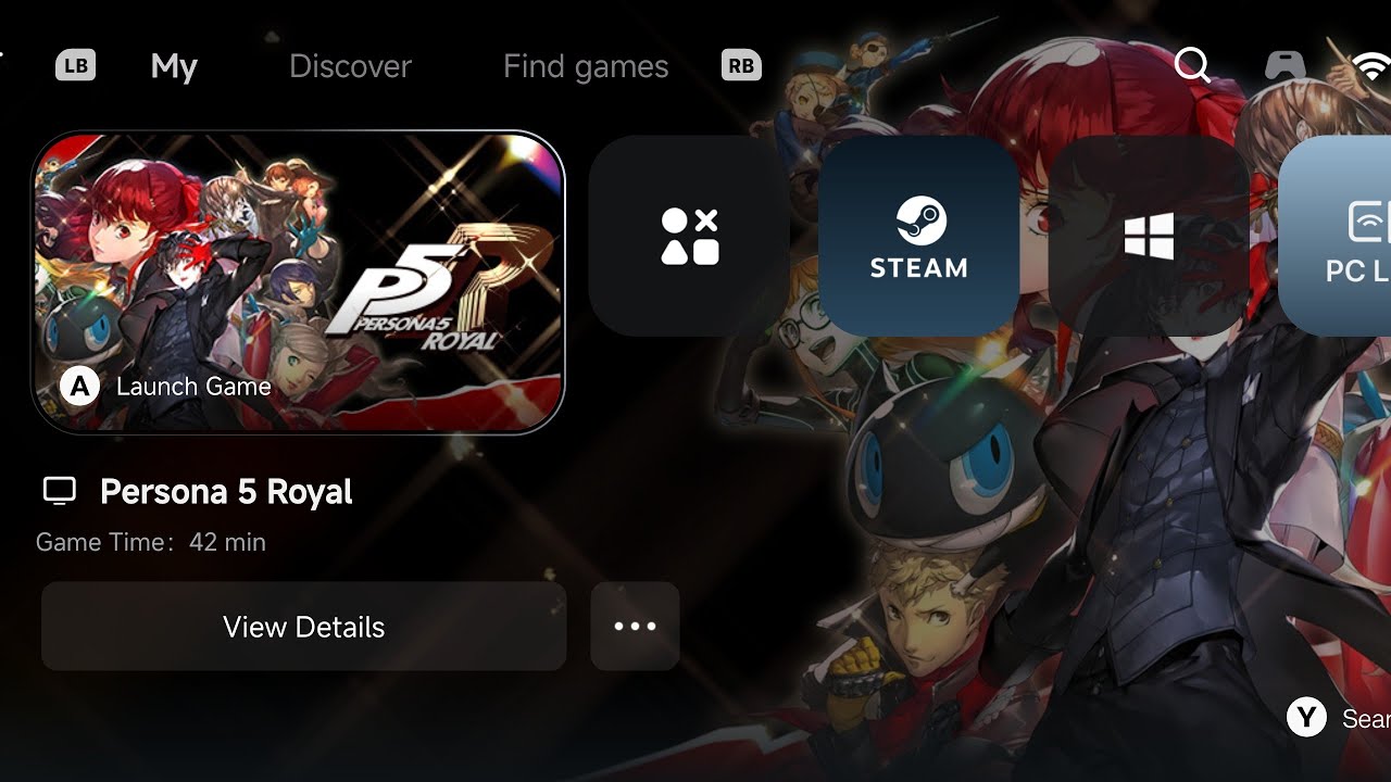 Persona 5 Royal On Android Via GameHub Pc Emulator - YouTube