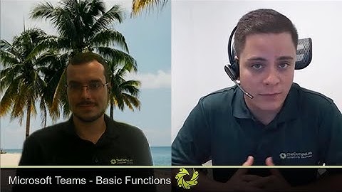Microsoft Teams Basic Functions Under 10 min