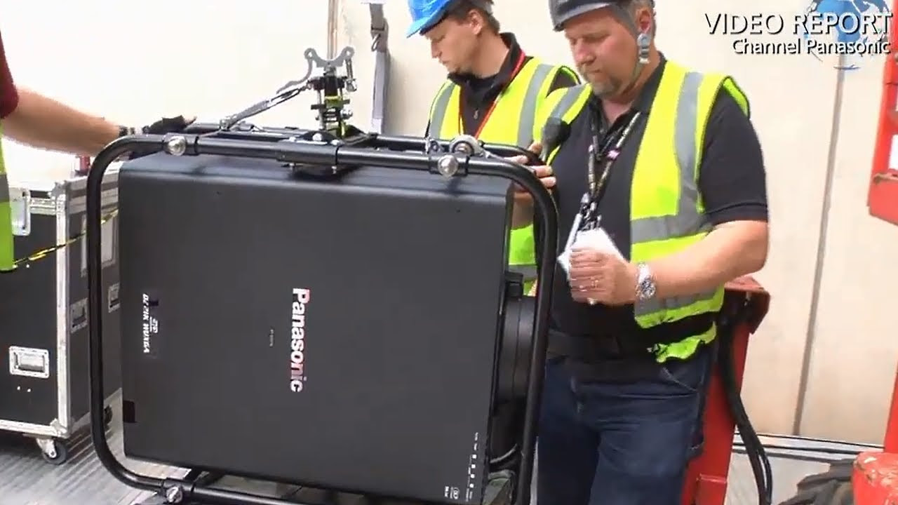 Update I proiettori da 20.000 lumen di Panasonic hanno brillato a Londra 2012 (Parte 2/3)