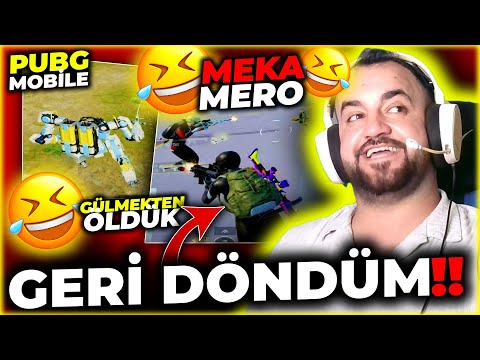 GERİ DÖNDÜM!! 😏 MEKA MODUNDA RAKİPLERİ DELİRTTİM! 😂 Pubg Mobile