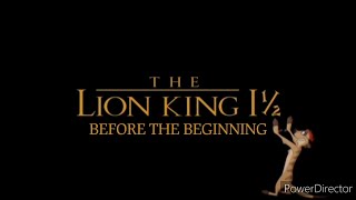 The Lion King 1½ Before The Beginning Trailer