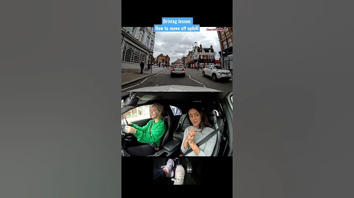 Talk through on how to move off UPHILL in a manual car #driving #lesson #manual