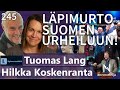 Lpimurto suomen urheiluun hilkka koskenranta tuomas lang neuvottelija 245