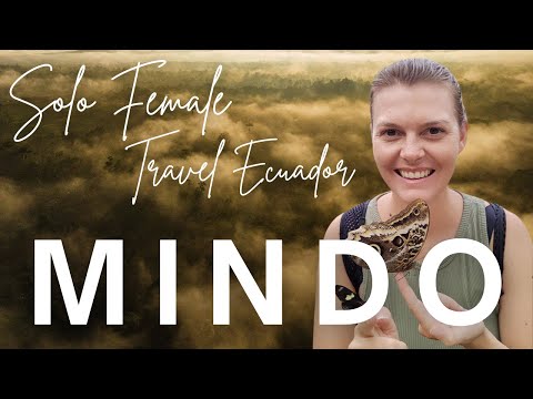 EXPLORE beautiful MINDO with me  | BACKPACKING ECUADOR