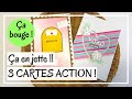 3 cartes interactives action  st valentin  elgantes et orginiales  tuto carterie  diy scrap