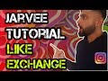 Jarvee Tutorial How to use the like exchange tool [like for like instagram]