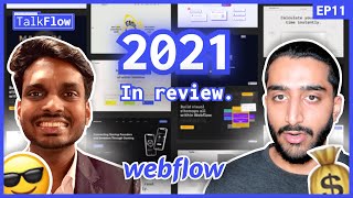 2021 In Review: Our Webflow Achievements & Goals For 2022 | TalkFlow EP11