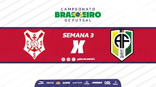 Campeonato Brasileiro | Sergipe Ribeirópolis x Apodi | Semana 3 | Ao vivo