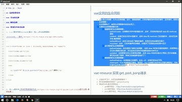 vue js 十一天教程 入门加实战 day2视频 02 今天内容的说明