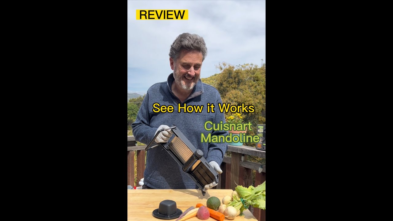 Review of the Cuisinart Mandoline Slicer, Is it Sturdy and Work Well 
