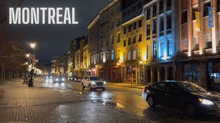 North America’s French City : Old Montreal to Downtown Walk in December 2022