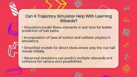 Can A Trajectory Simulator Help With Learning Billiards? - Billiards Hustlers