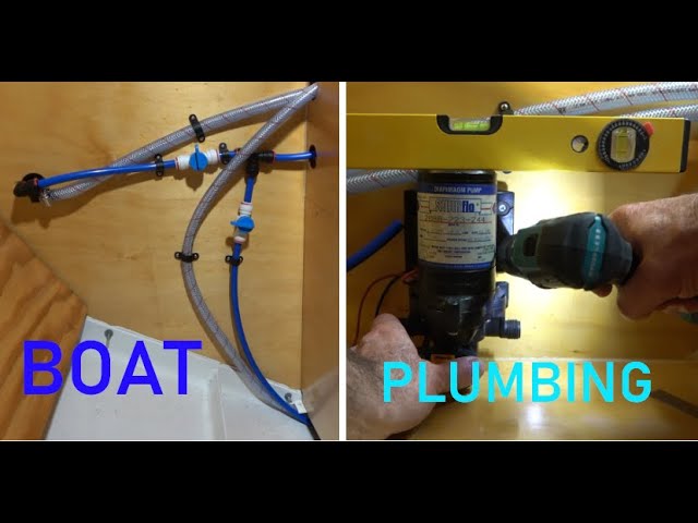 Building my steel sailing yacht Ep.88 MAIN PLUMBING DONE! 👨‍🔧😁 (pt.3)