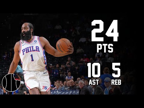 James Harden Highlights | 76ers vs. Wizards | 2nd Nov 2022