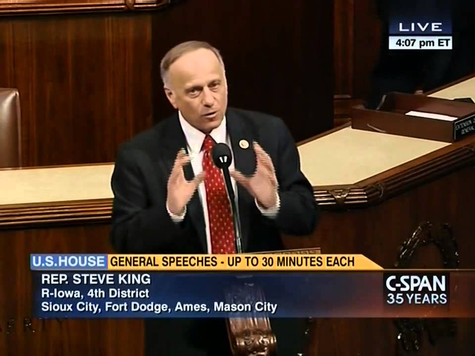 Congressman Steve King - House Floor - Immigration