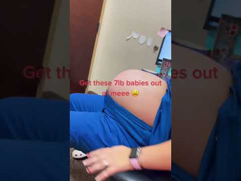 ashleehernandez19 37 weeks pregnant with twins