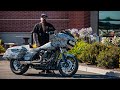 Snow camo carbon fiber road glide st vtwin visionary