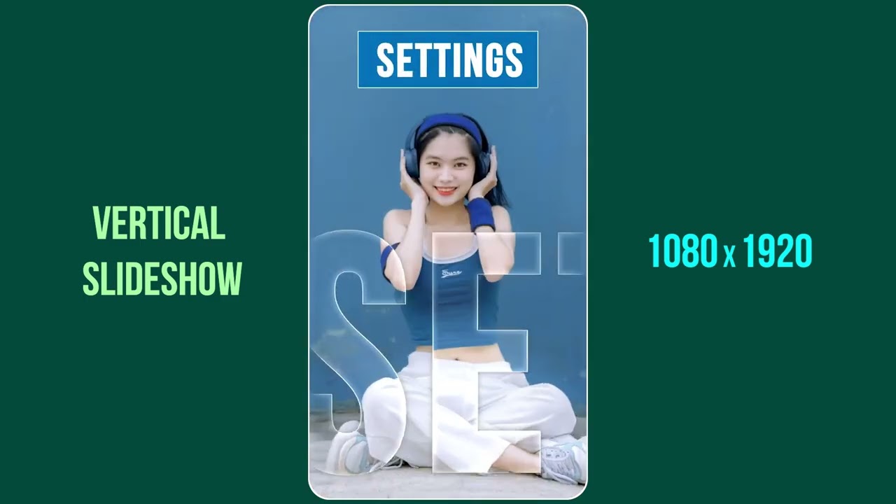 Energetic Vertical Slideshow - Instagram Reels, TikTok, Shorts - After Effects Template Videohive