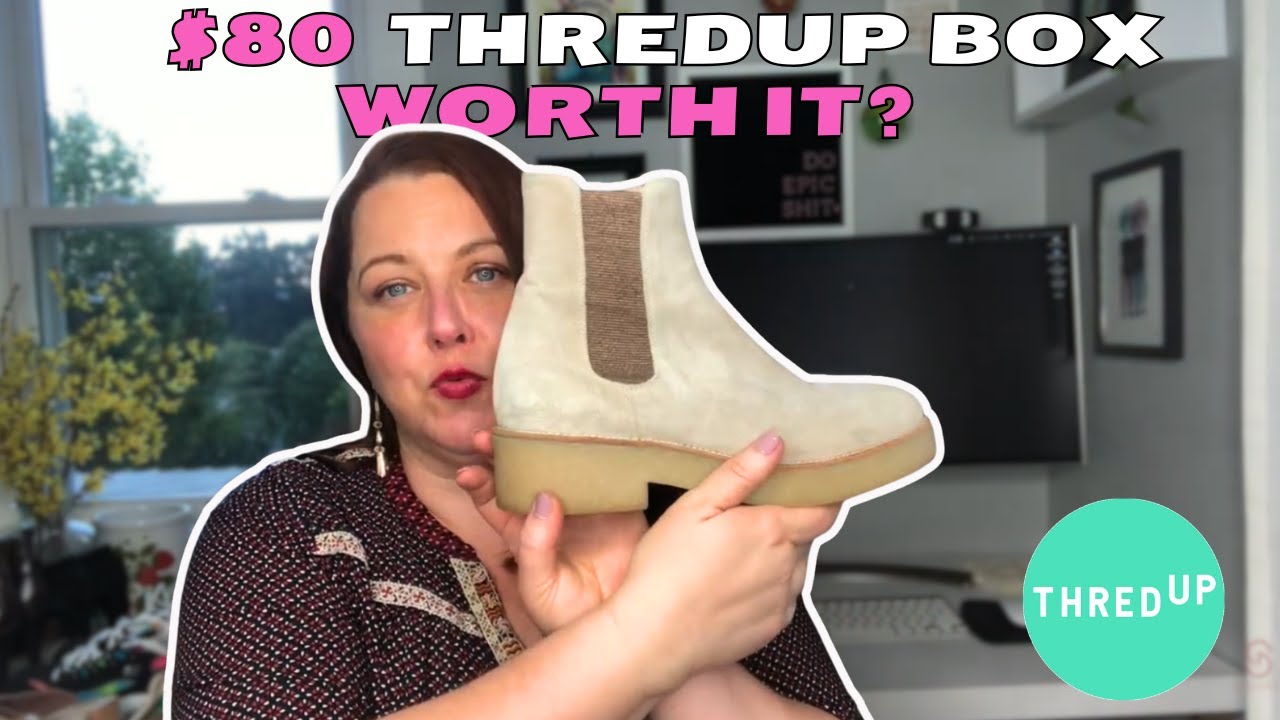 ThredUP Rescue Box Shoe Box | Hit or Miss? Was it worth $80? | Online Reseller | Poshmark & eBay