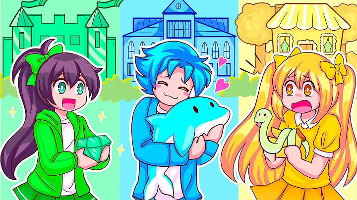 Using Only ONE COLOR Build Battle Challenge 3! (Ro...