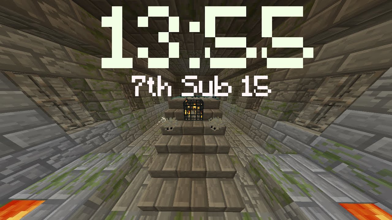 Minecraft Beaten in 13 Minutes On Random Seed YouTube