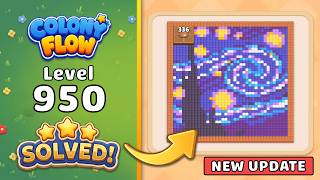 Colony Flow! Level 950 Walkthrough 🐜 | ABI GAMES Solution & Gameplay 🧩 (New Update)