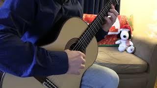 Elvis Presley Blue Christmas for fingerstyle guitar - Scott Ouellette