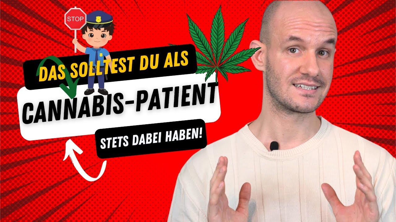 Cannabis Polizeikontrolle? Das solltest Du als Cannabispatient stets dabei haben