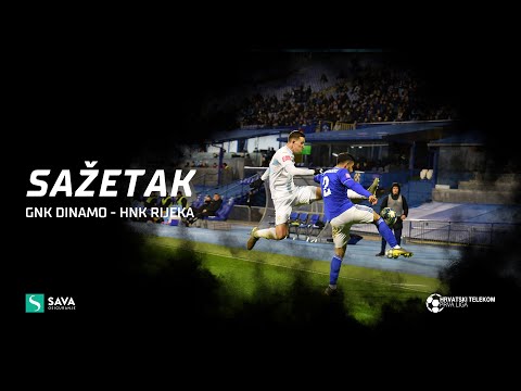 Dinamo - Rijeka 4:0 - sažetak, 24. kolo (2019./2020.)
