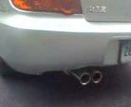 subaru 2.5rs full exhaust - YouTube