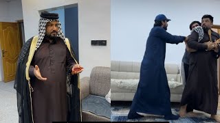 زوين رشك تعارك وي امه وخابر على خواله واجه خاله ياخذ اخته ونوب تعارك هوه وخاله وشحته من البيت 😂😂