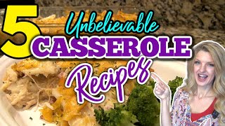 5 Amazing CASSEROLE RECIPES You NEED In Your LIFE! | Cozy CASSEROLES You DON'T Want To MISS