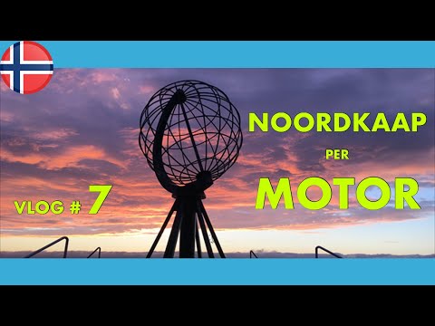 Noordkaap per motor
