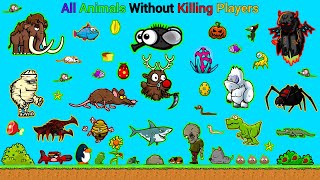 All Animal's Evolution Without Pet's (EvoWorld.io) 