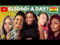 Top 10 richest female youtubers in ghana  highest paid african youtubers