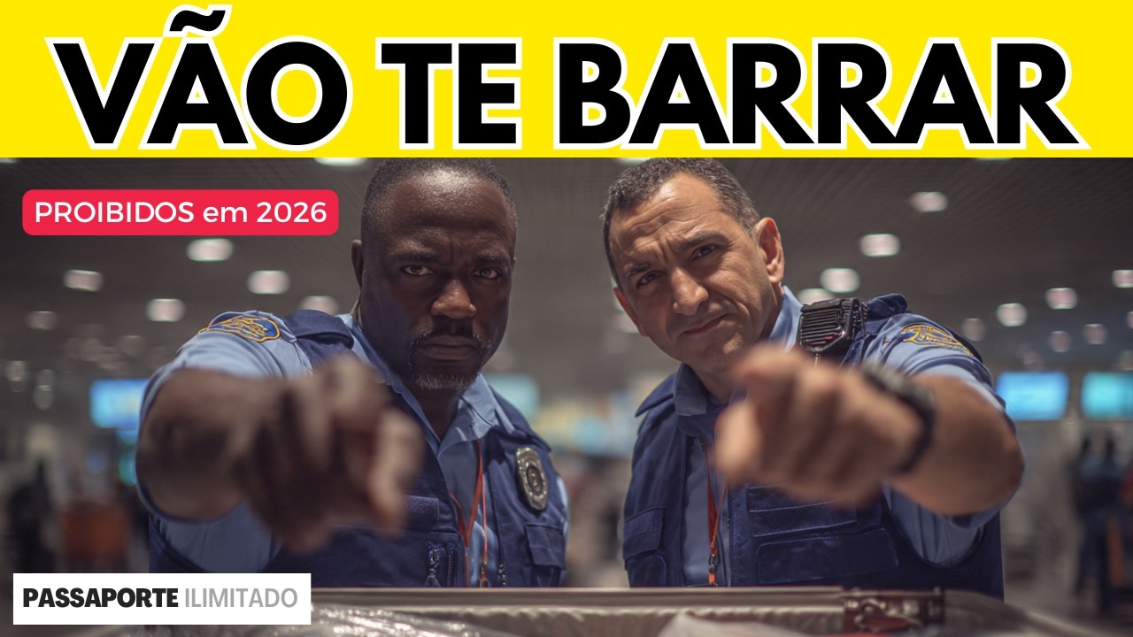 Vai Viajar em 2026? Cuidado Com Esses 10 Objetos na Sua Mala