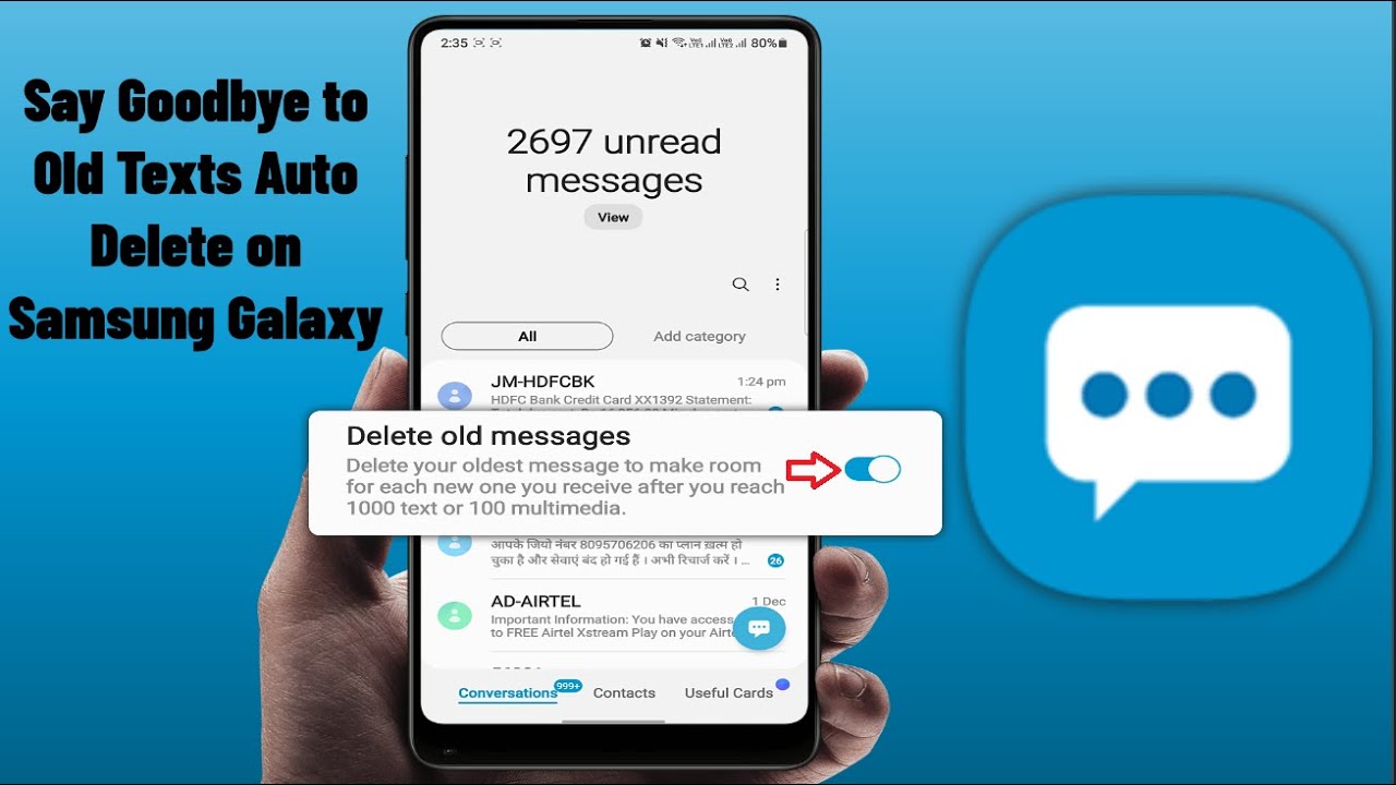 how-to-automatically-delete-old-text-messages-on-samsung-galaxy-youtube