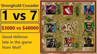 1 vs 7  | Stronghold Crusader