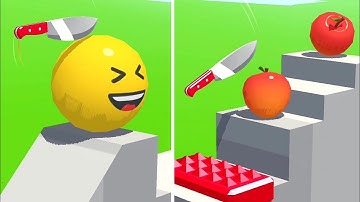 Slice It All Gameplay! Very Satisfying and Relaxing ASMR Slicing Video