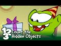 Count Hidden Objects with Om Nom! 👻